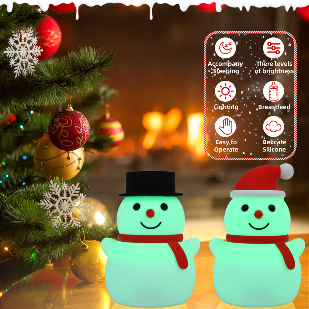 Christmas Ice Man Silicone Pat Lamp Remote Control Ambience Light EX-STOCK Canada