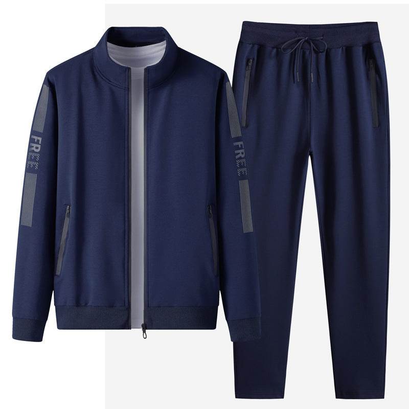 Men's Athleisure Stand Collar Track suit - EX-STOCK Canada