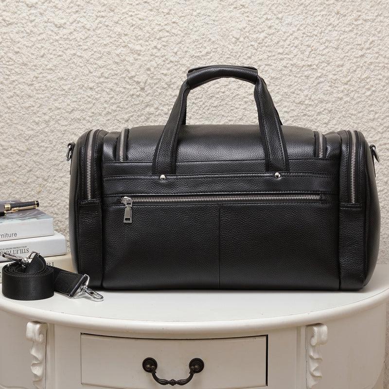 Sac de voyage à main en cuir pour hommes Grande capacité pour déplacements de courte distance | EX-STOCK Canada