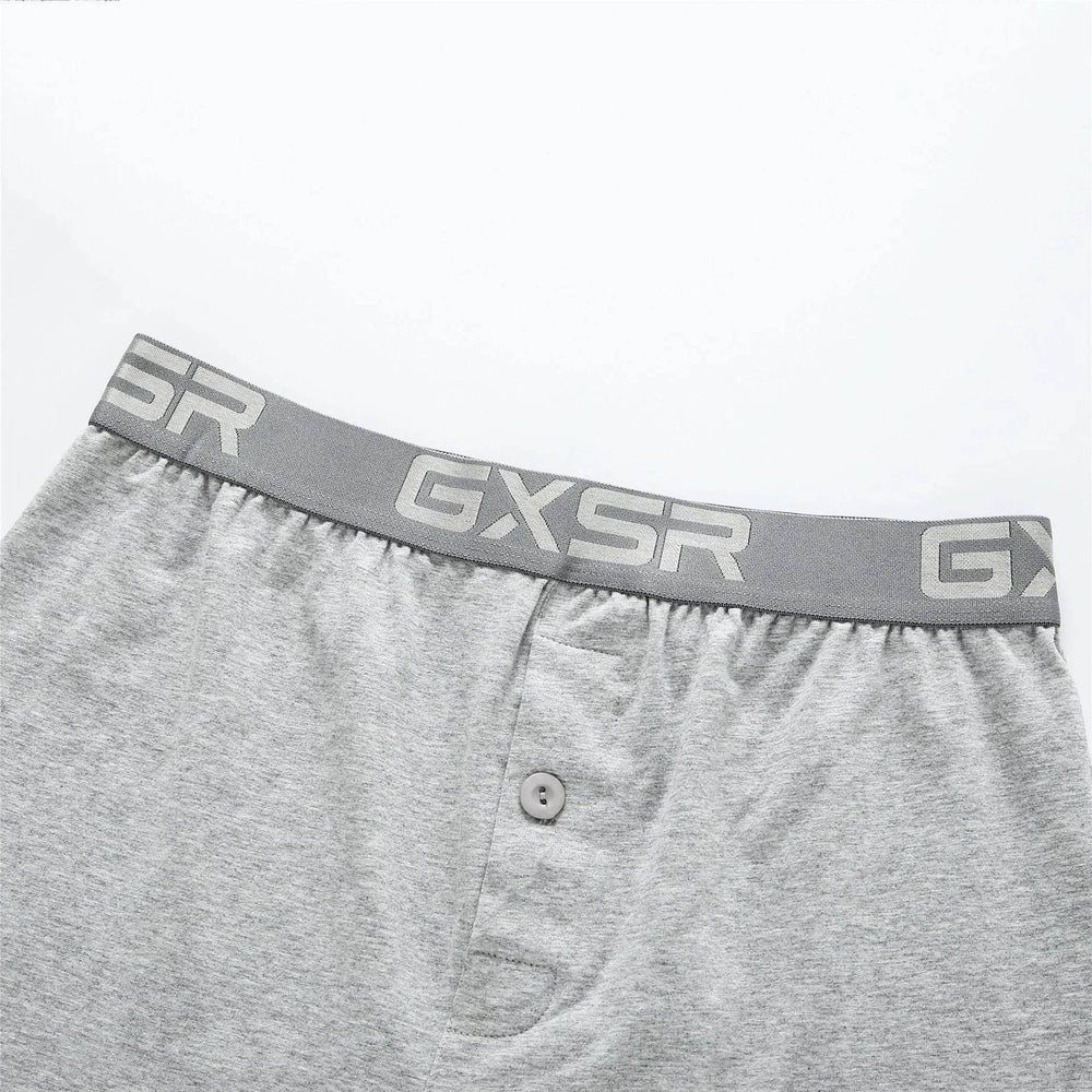 Men's Home Low Waist Pure Cotton Boxer short Breathable Underwear - EX-STOCK Canada