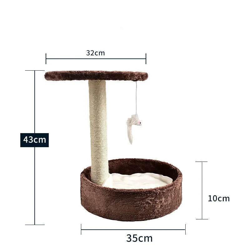 Cat Climbing Frame Litter Tree Integrated Grab - EX-STOCK Canada