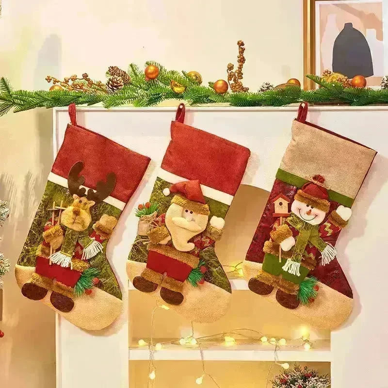 Christmas Decorations Large Cartoon Candy Bag - EX-STOCK CANADA