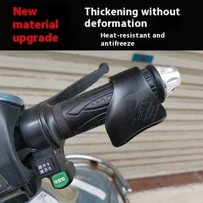 Motorcycle Throttle Grip CNC Aluminum Lock Assist Retainer Universal Cruise Control Bike Throttle Wrist Grip Handle Bar - EX-STOCK Canada