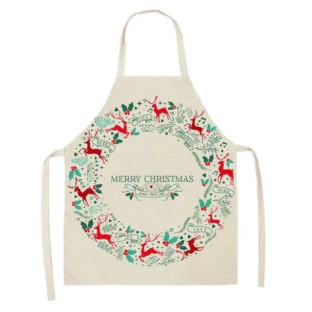 Personalized Christmas Aprons gifts idea for chefs bakers - EX-STOCK Canada