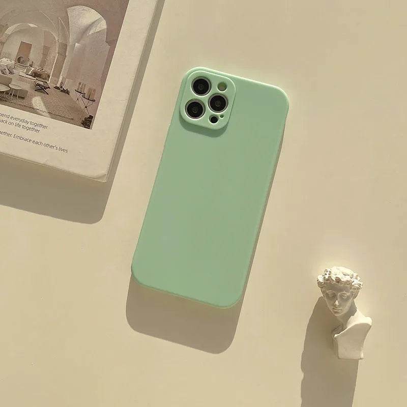 Original Liquid Silicone Frosted Phone Case - EX-STOCK Canada