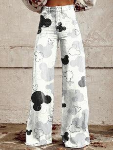 Women's Flared Thin Casual Pants