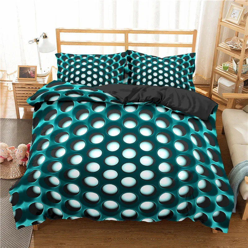 Digital Printing Three-piece Bedding Duvet Cover EX-STOCK Canada