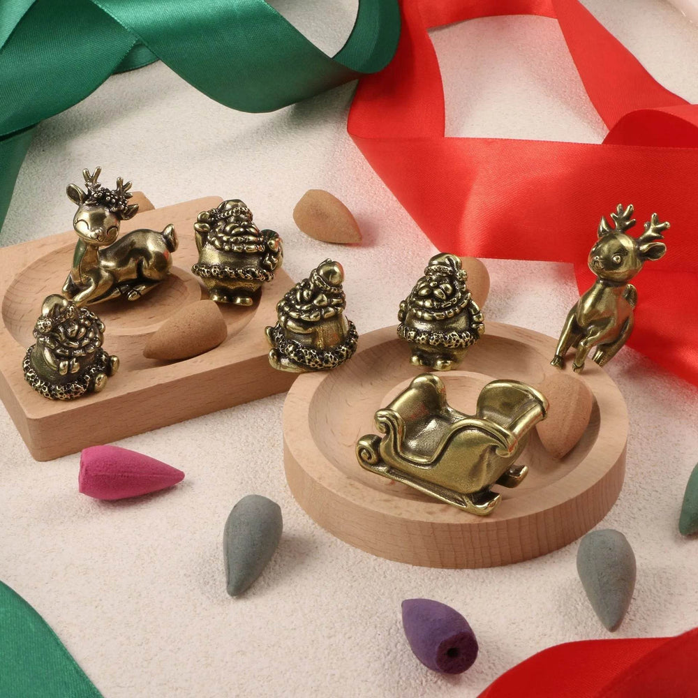 Christmas Sled Creative Antique Reproduction Distressed Ornaments Brass Crafts - EX-STOCK Canada