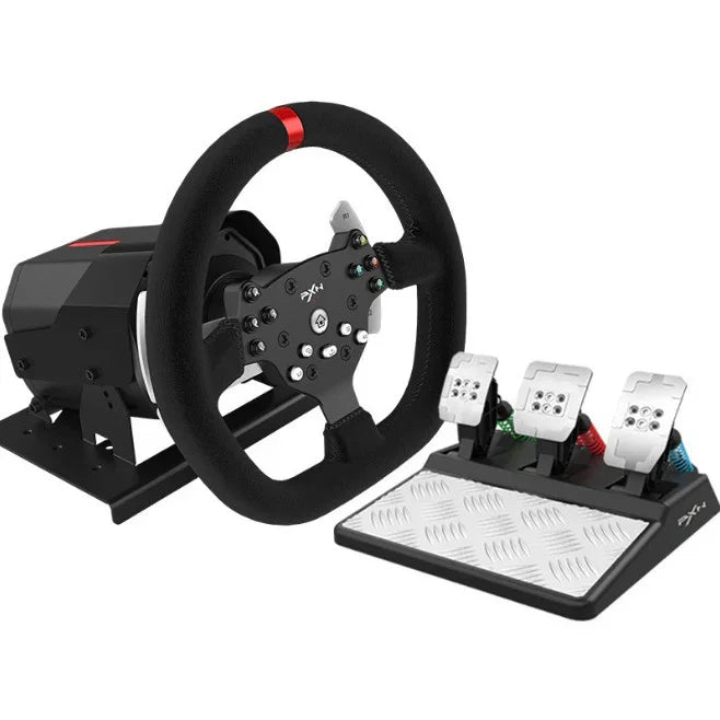 PXN V10 Game Aiming Wheel Force Feedback Racing Game Aiming Wheel Compatible With PCXBOX ONEPS4 EX-STOCK Canada