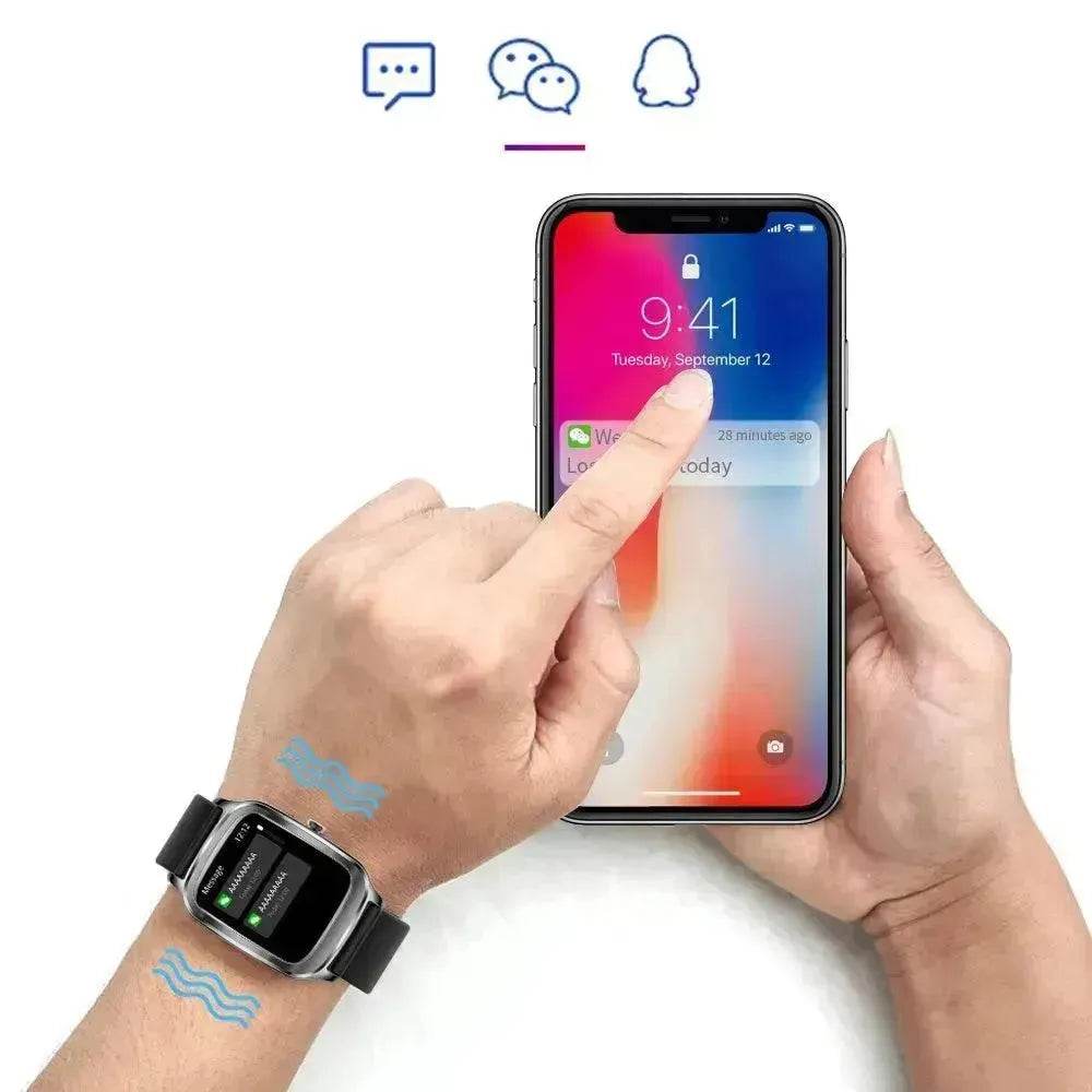 Smart Watch 1.65 Inch Large Screen Custom Dial With 18 Sports Modes - EX-STOCK Canada