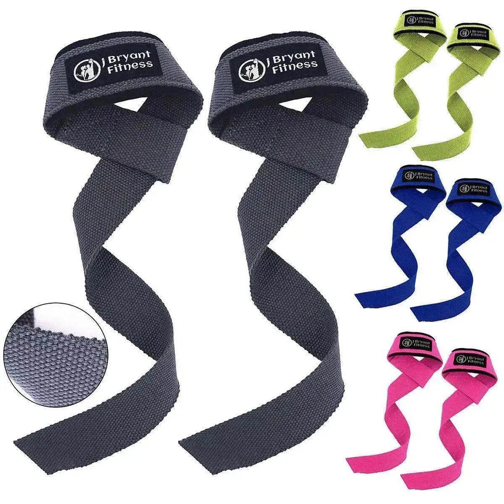 1 Pair Gym Anti slip Fitness Slim Lifting Professional Gym Straps - EX-STOCK Canada