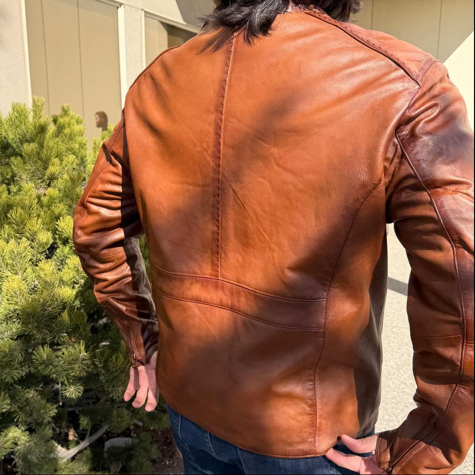 BOL Men's Racer Leather Jacket