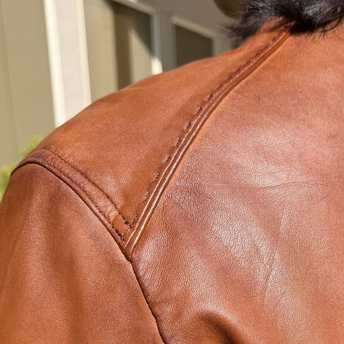 BOL Men's Racer Leather Jacket