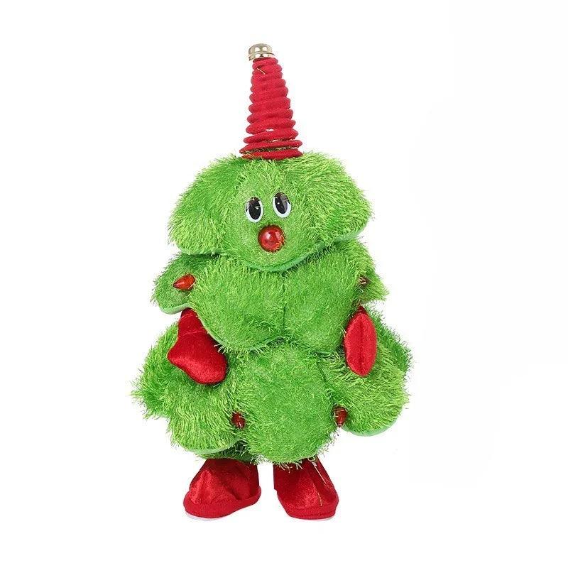 Wisted Wiggle Hip Christmas Tree Singing Dance Plush Toy Musical Doll Stuffed Animated Gift for Kid EX-STOCK Canada
