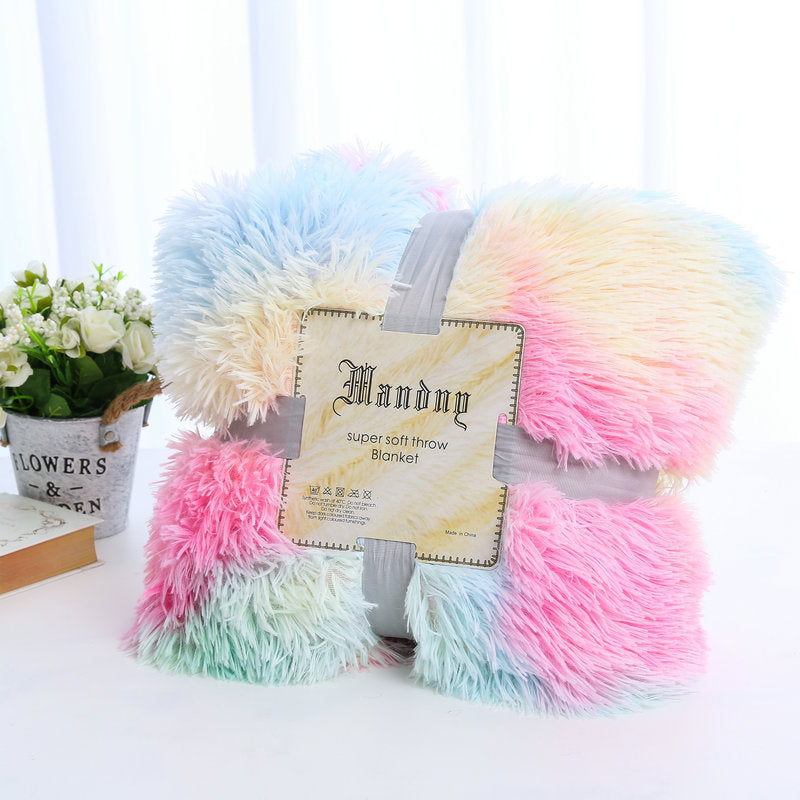 Plush Blanket Double-layer Blanket Multifunctional EX-STOCK Canada
