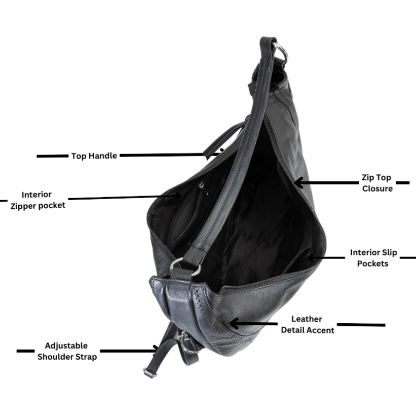 Large Hobo Crossbody Bag EX-STOCK Canada