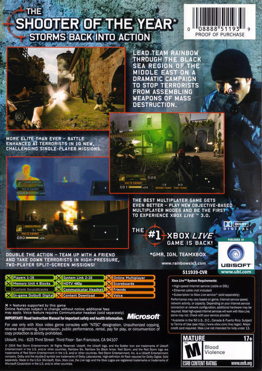 Tom Clancy's Rainbow Six 3: Black Arrow
