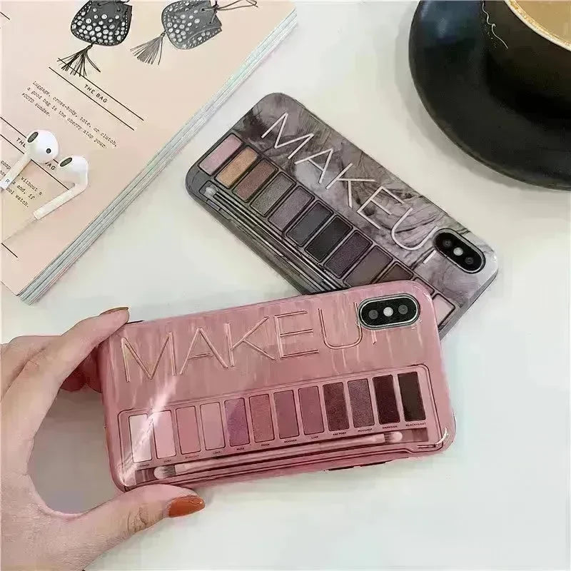 Eyeshadow Makeup-themed Silicone iPhone Case women - EX-STOCK CANADA