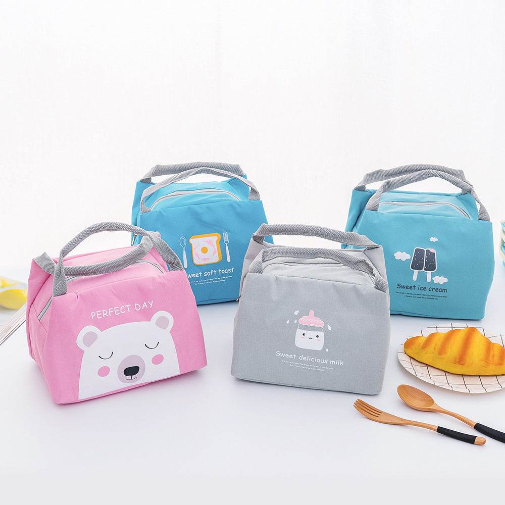 Portable Small Lunch Box Bag – Insulated Tote for Kids & Adults - EX-STOCK Canada