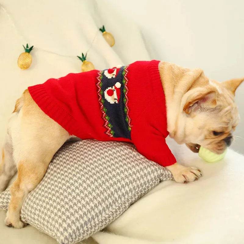 Christmas pet dog sweater - EX-STOCK Canada
