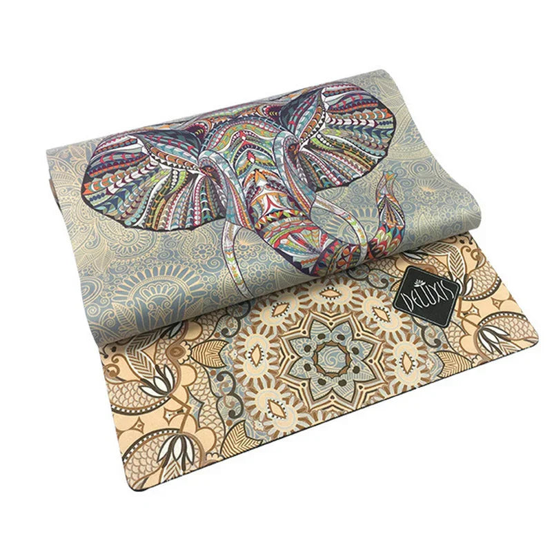 Industry Yoga Mat Rubber Anti-slip Suede Printing Yoga Mat EX-STOCK Canada