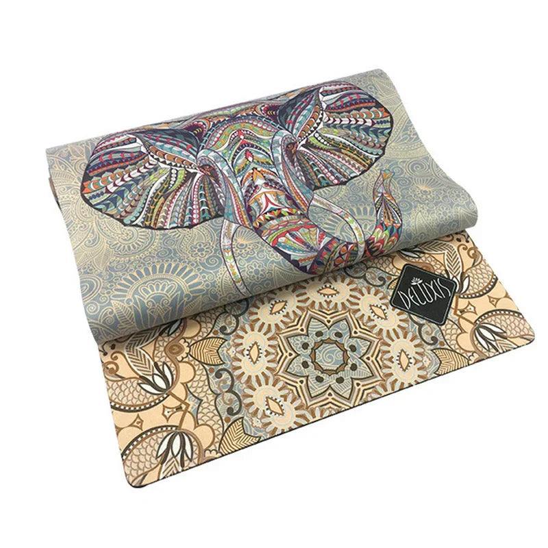Industry Yoga Mat Rubber Anti-slip Suede Printing Yoga Mat EX-STOCK Canada
