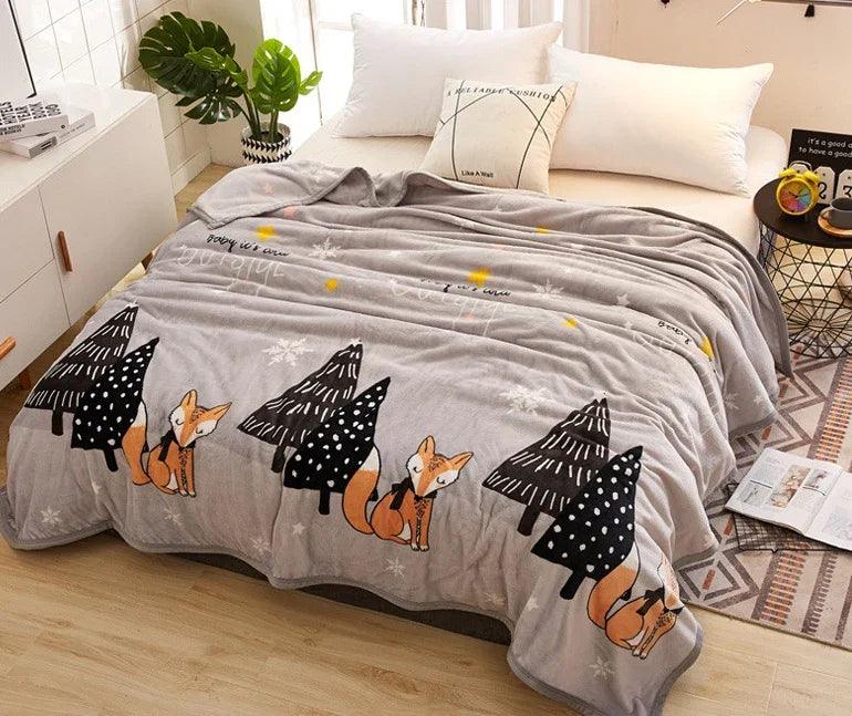 Air conditioning blanket flannel blanket EX-STOCK Canada