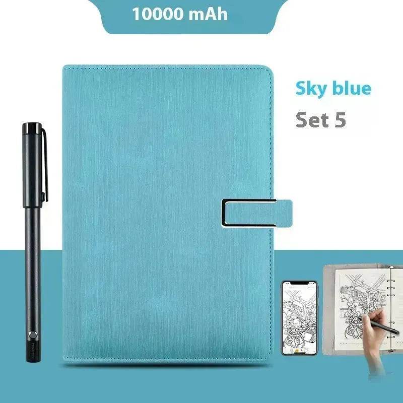 Handwriting Paper Screen Synchronization Smart Fingerprint Lock A5 Notebook - EX-STOCK Canada