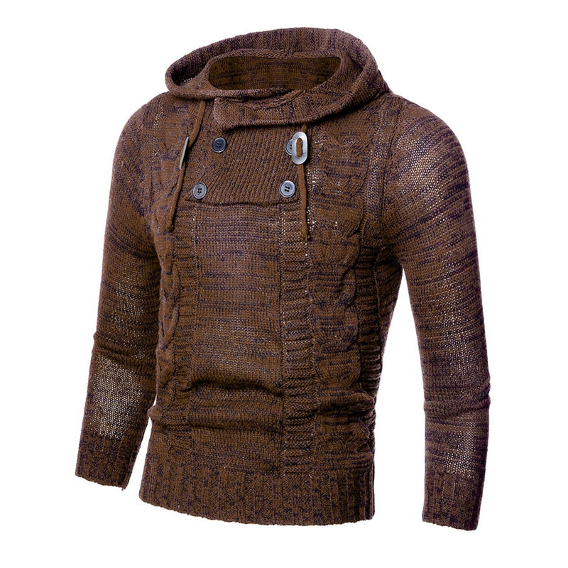 Turtleneck hooded sweater EX-STOCK Canada