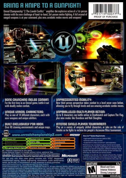 Unreal Championship 2: The Liandri Conflict