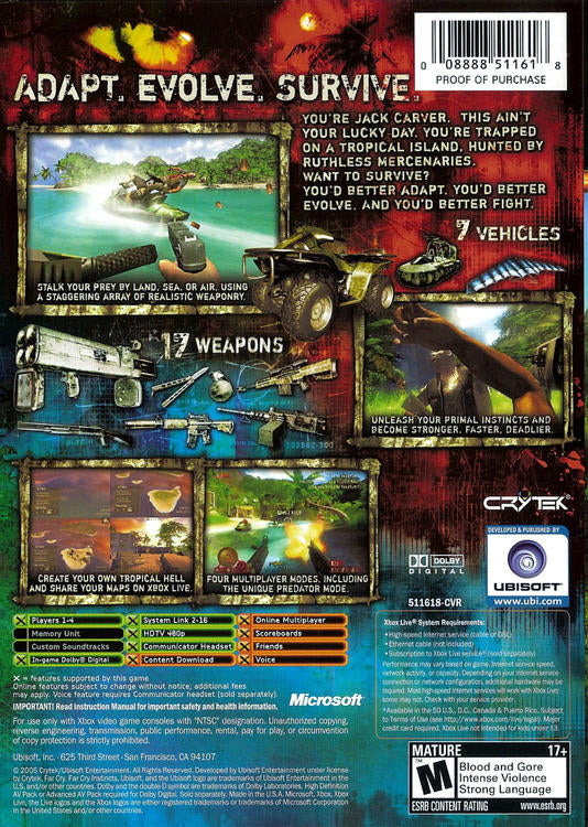 Far Cry: Instincts
