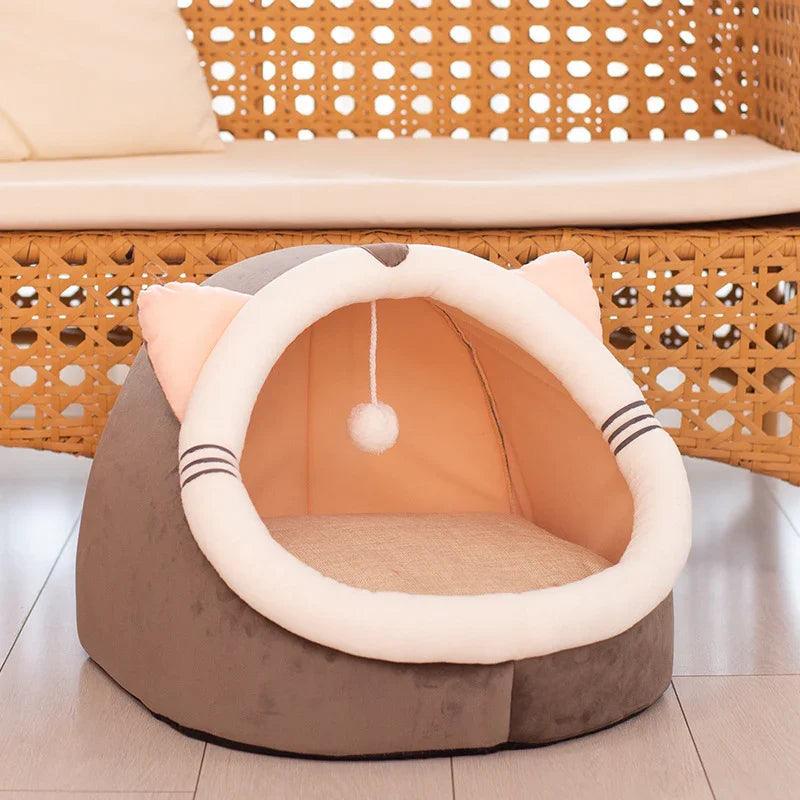 Pet cat litter closed cat litter kennel winter plus velvet EX-STOCK Canada