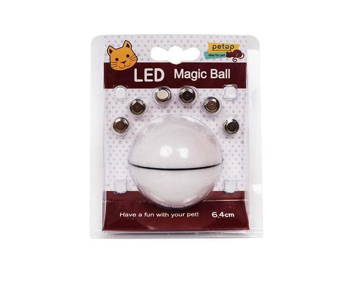 LED Laser Electronic Rolling Pet Funny Cat Toy Ball - EX-STOCK Canada