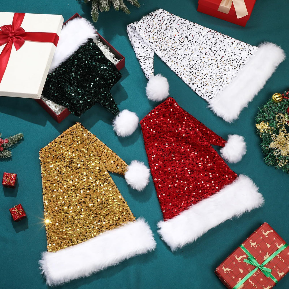 Christmas Sequin Decoration Atmosphere Sequin Cap EX-STOCK Canada