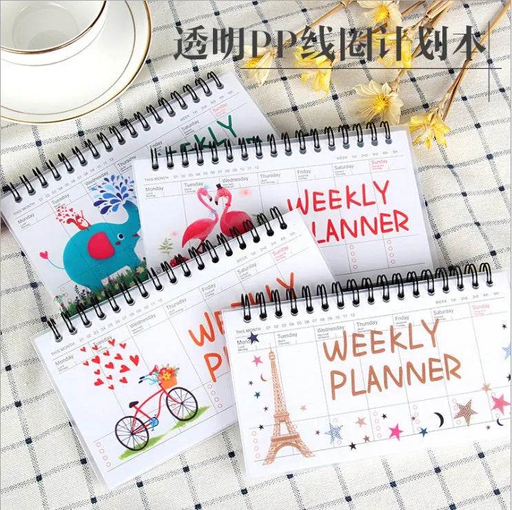 Cartoon tearable week planner - EX-STOCK Canada