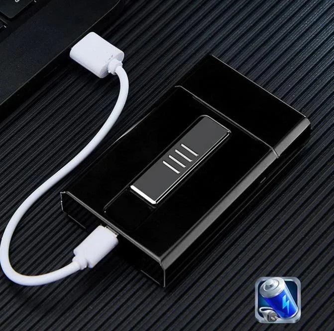 Étui à cigarettes rechargeable pour dix cigarettes fines conventionnellesEX-STOCK Canada