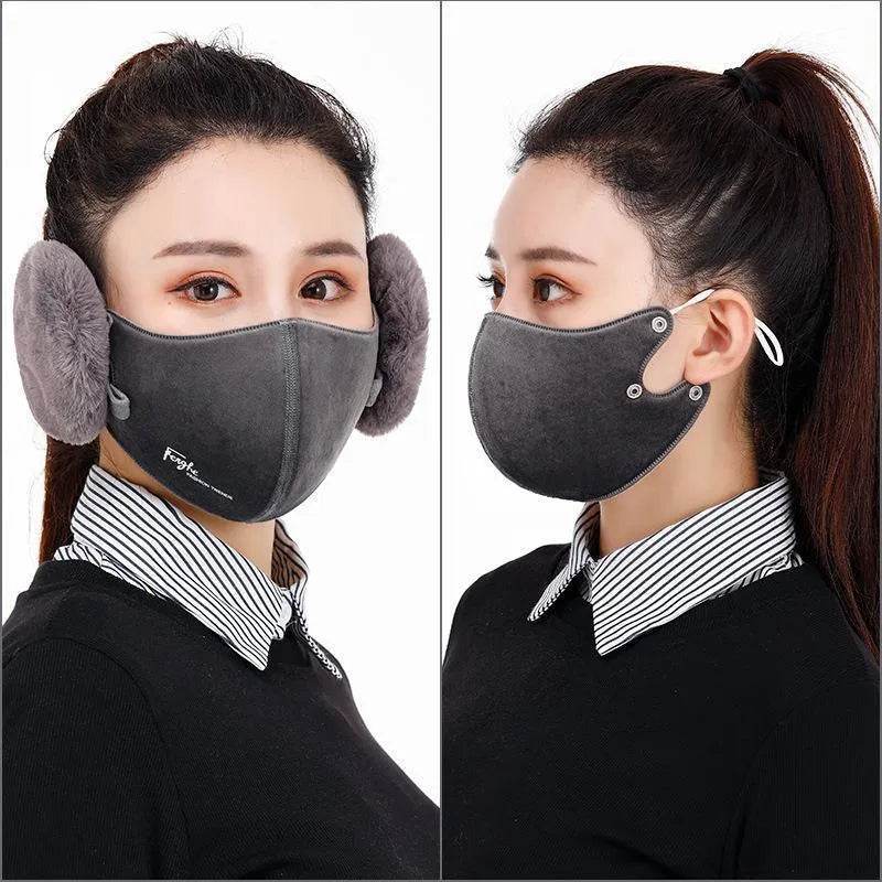 Winter detachable two-in-one warm mask earmuffs - EX-STOCK Canada