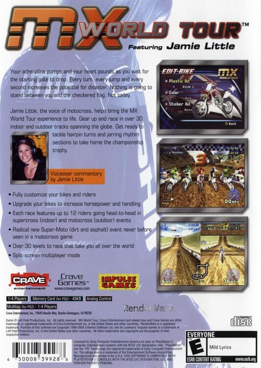 MX World Tour Featuring Jamie Little