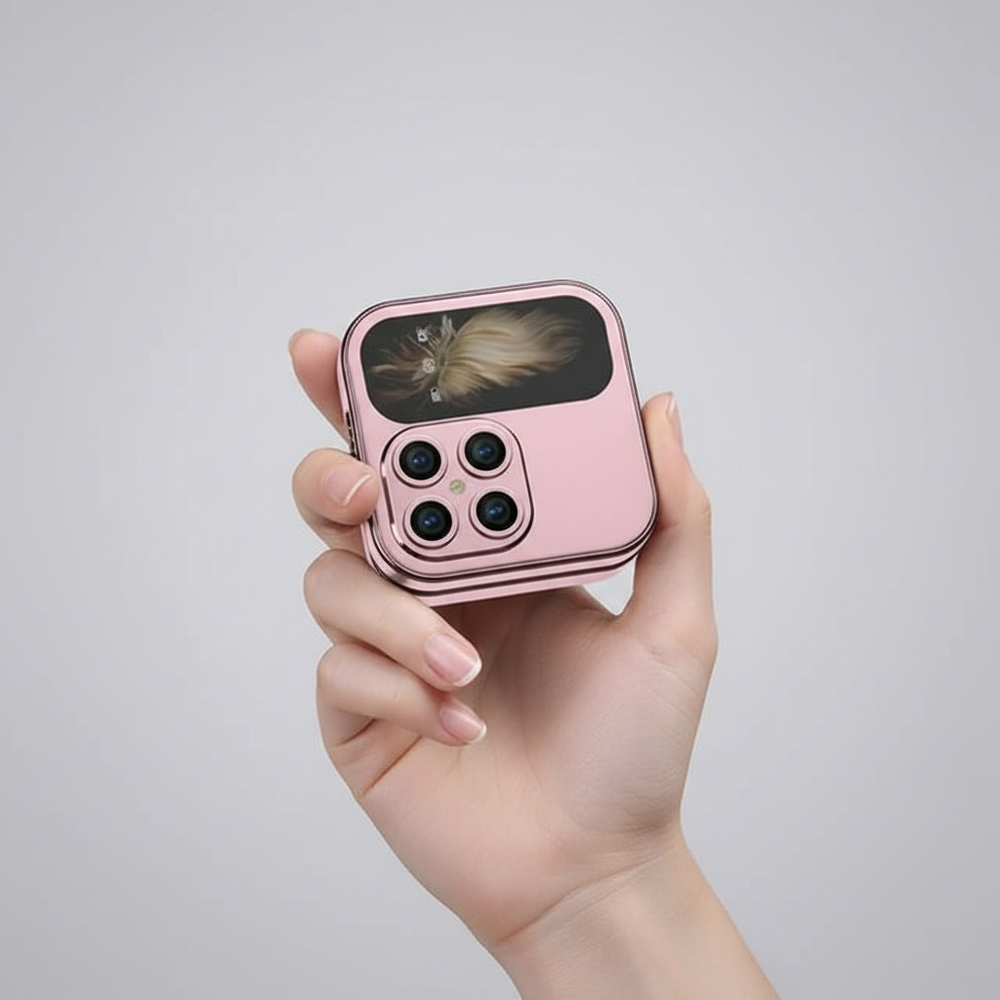 Mini Flip Phone – Dual SIM 2G Folding Mobile Phone with Camera, Multiple Colours