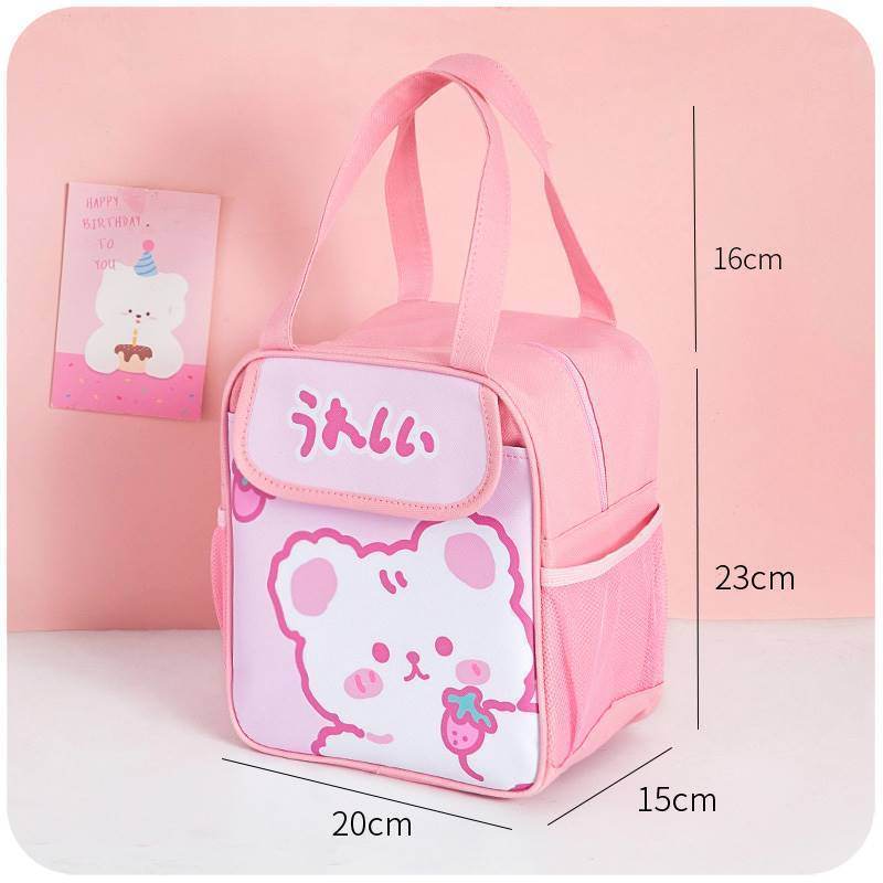 Portable Insulation Bag Bento Bag Lunch Bag - EX-STOCK Canada