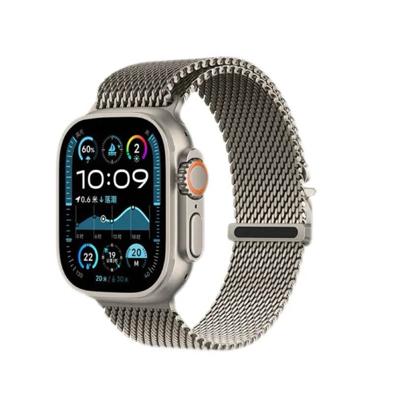 Fashion Titanium Parachute Buckle Milanis Watch Strap - EX-STOCK Canada