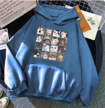 Women's Personalized Harajuku Sweatshirt Loose Plus Size - EX-STOCK Canada