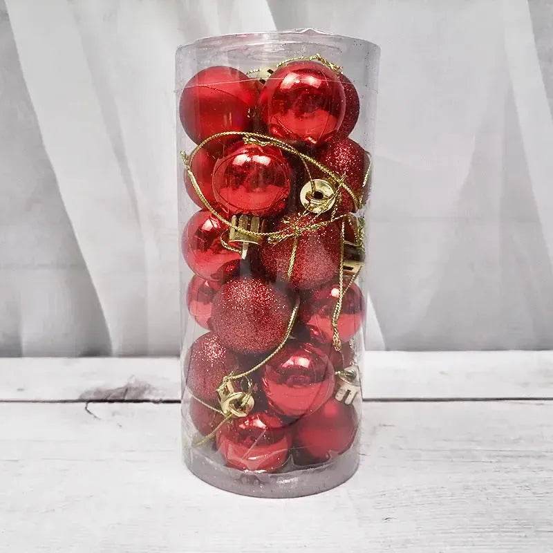 Christmas Decoration Shiny Matte Christmas Ball - EX-STOCK Canada