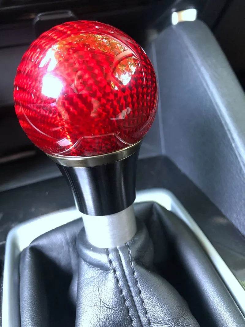 Mazda onxeira ATZ automatic transmission carbon fiber shift head CX5 shift head handball wave stick gear handle - EX-STOCK Canada