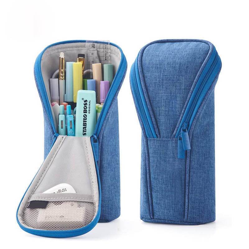 School Stationery Case Organizer Bag Pen Cute Pencil Pouch - EX-STOCK Canada