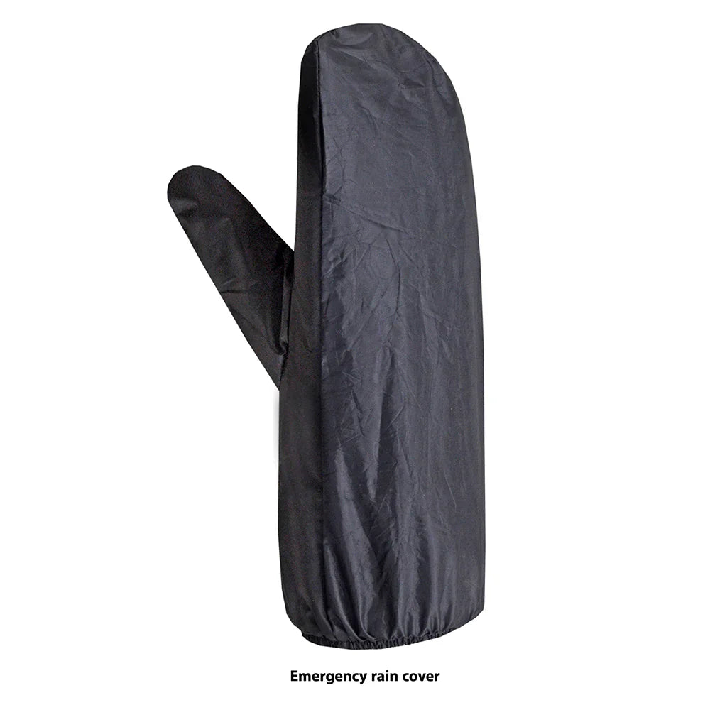 Open Road Men's Leather Motorcycle Gloves w/ Rain Cover EX-STOCK Canada