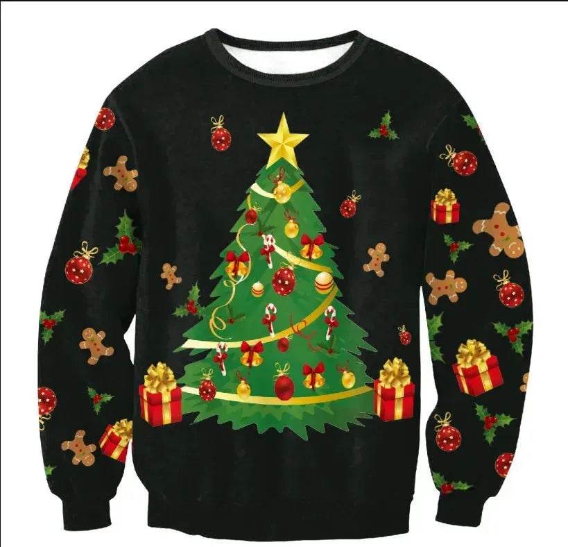 UGLY CHRISTMAS SWEATER Vacation Santa Elf Funny Womens Men Sweaters Tops Autumn Winter Clothing - EX-STOCK Canada