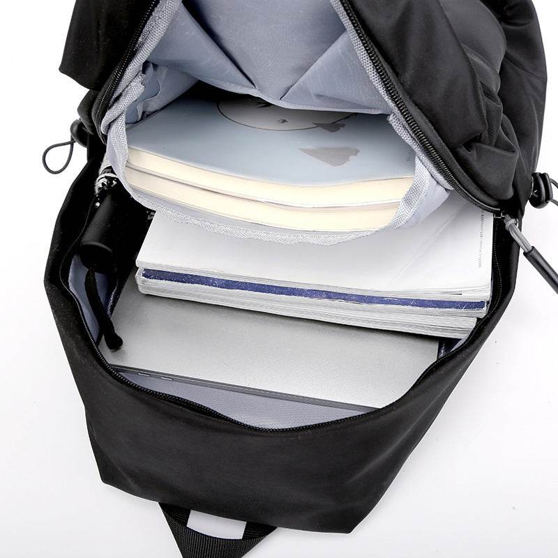 Plain Oxford Nylon Water resistant Backpack for Teens - EX-STOCK Canada