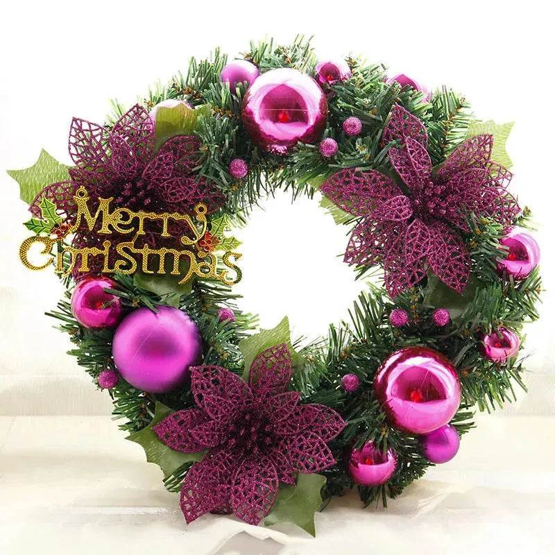 Christmas Decorations Christmas Wreath Home Decor For Home Garden Decorations Mall Door Decoration - EX-STOCK Canada
