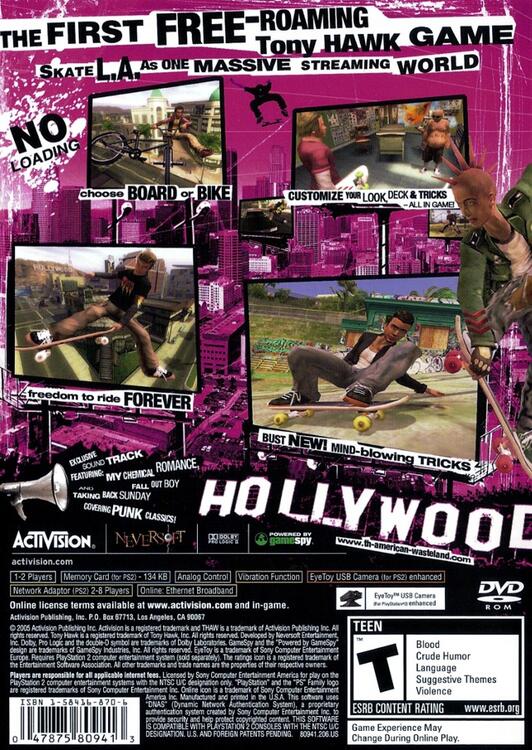 Tony Hawk's American Wasteland